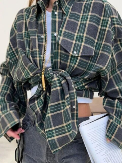 Winter Clothing Pinterest - Женская блузка в стиле ретро, свободная