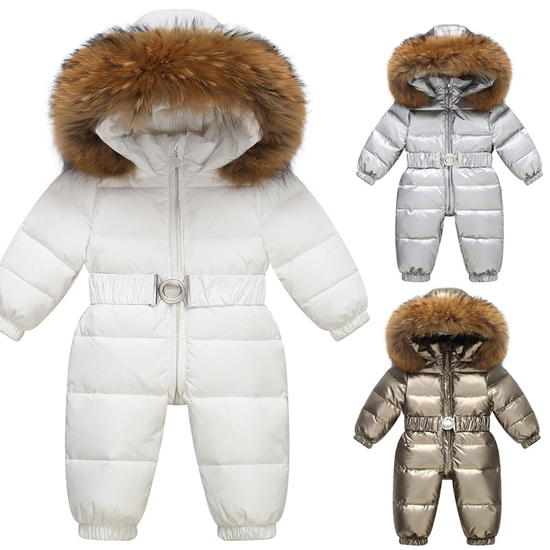 Winter Clothing Toddler - Детский зимний комбинезон, водонепроницаемый пуховик с