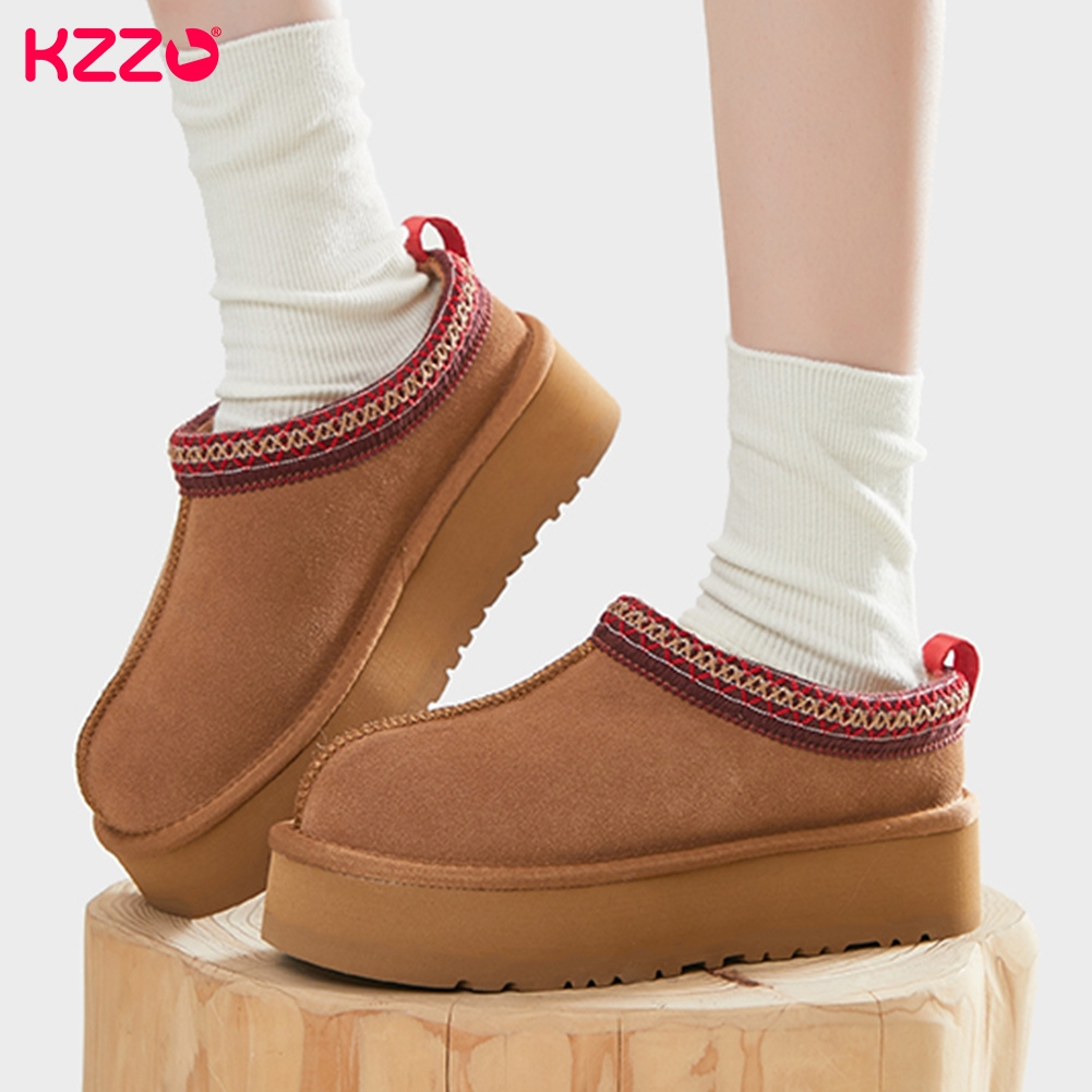 Snow Boot Fur Lined - KZZO, Новое поступление, женские снежные ботинки