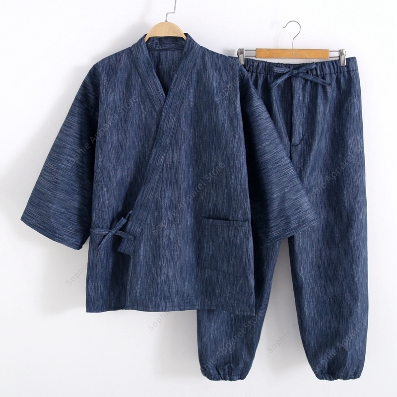 Traditional Winter Japanese Clothing - Японский саэ, зимний теплый комплект для