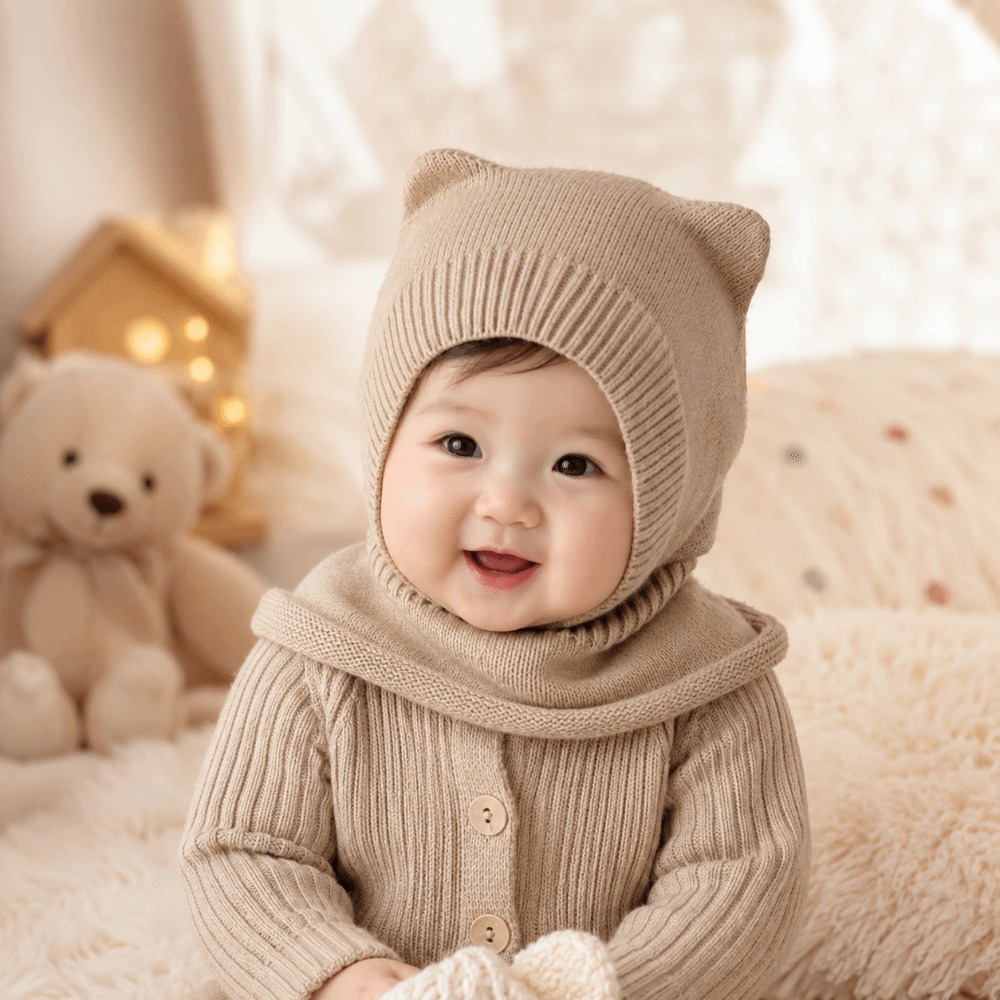 Новая теплая шерстяная детская – обзор и цена Wool Balaclava Knit