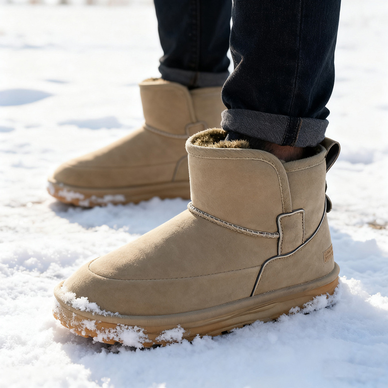 Новые мужские зимние полусапог – обзор и цена Snow Boot Fur Lined