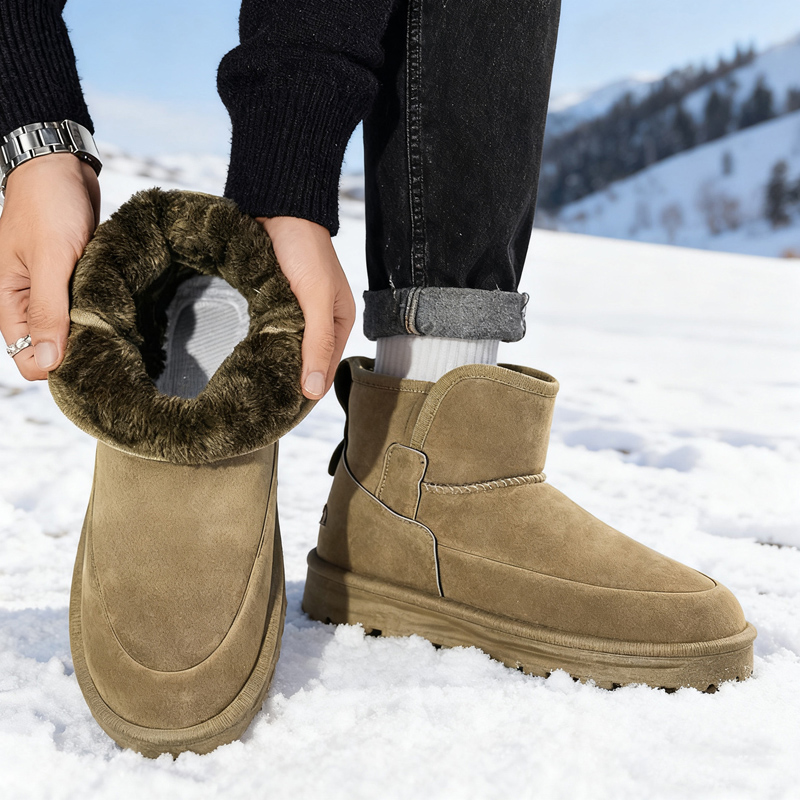 Новые мужские зимние полусапог – обзор и цена Snow Boot Fur Lined