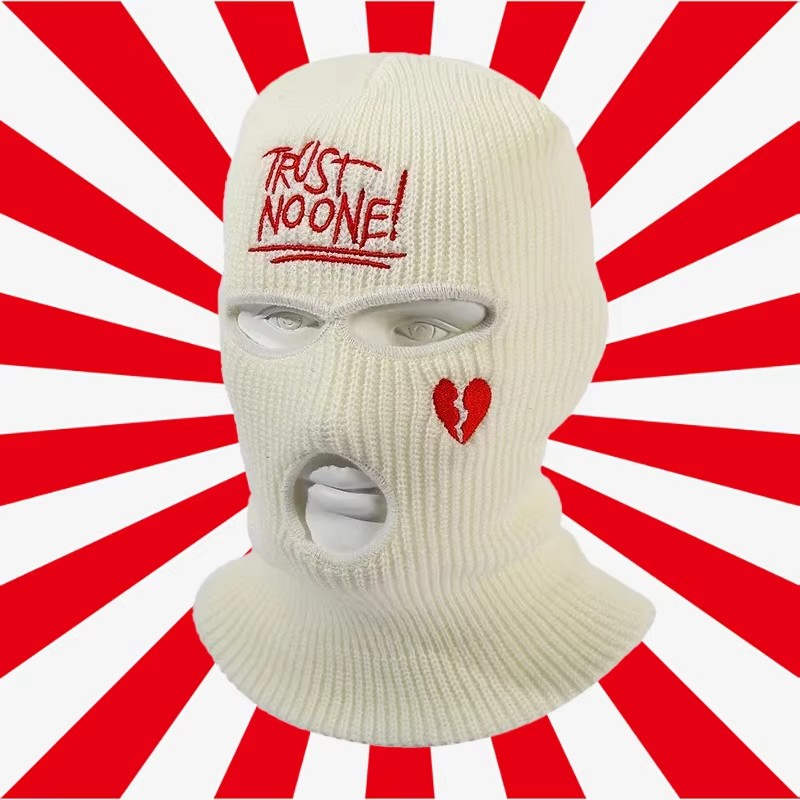 Trost Noone Вышивка Балаклава  – обзор и цена Wool Balaclava Knit