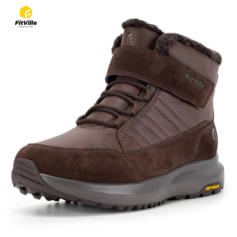 Мужские зимние ботинки FitVill – обзор и цена Snow Boot Fur Lined