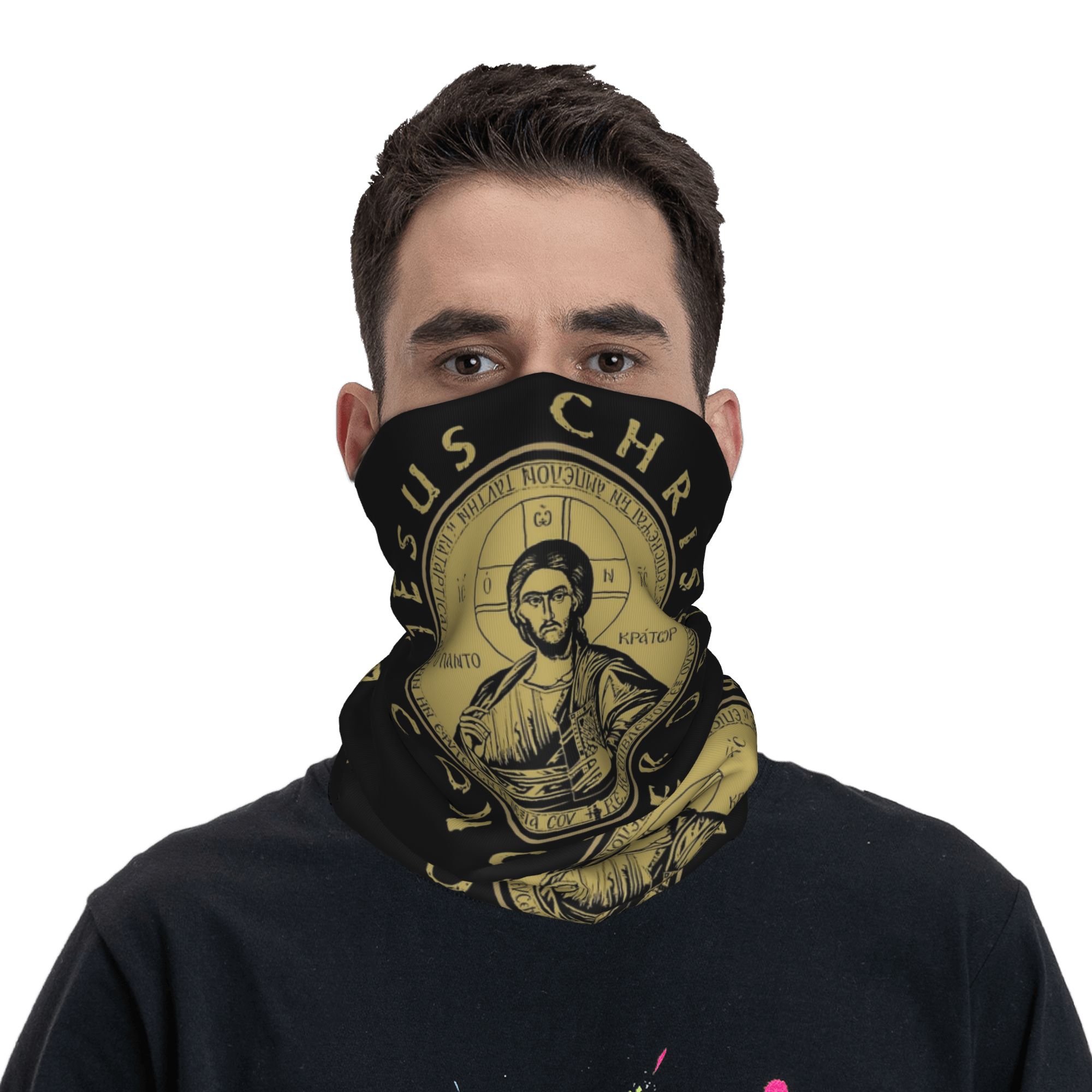 Православная бандана с Иисусом – обзор и цена Wool Balaclava Knit