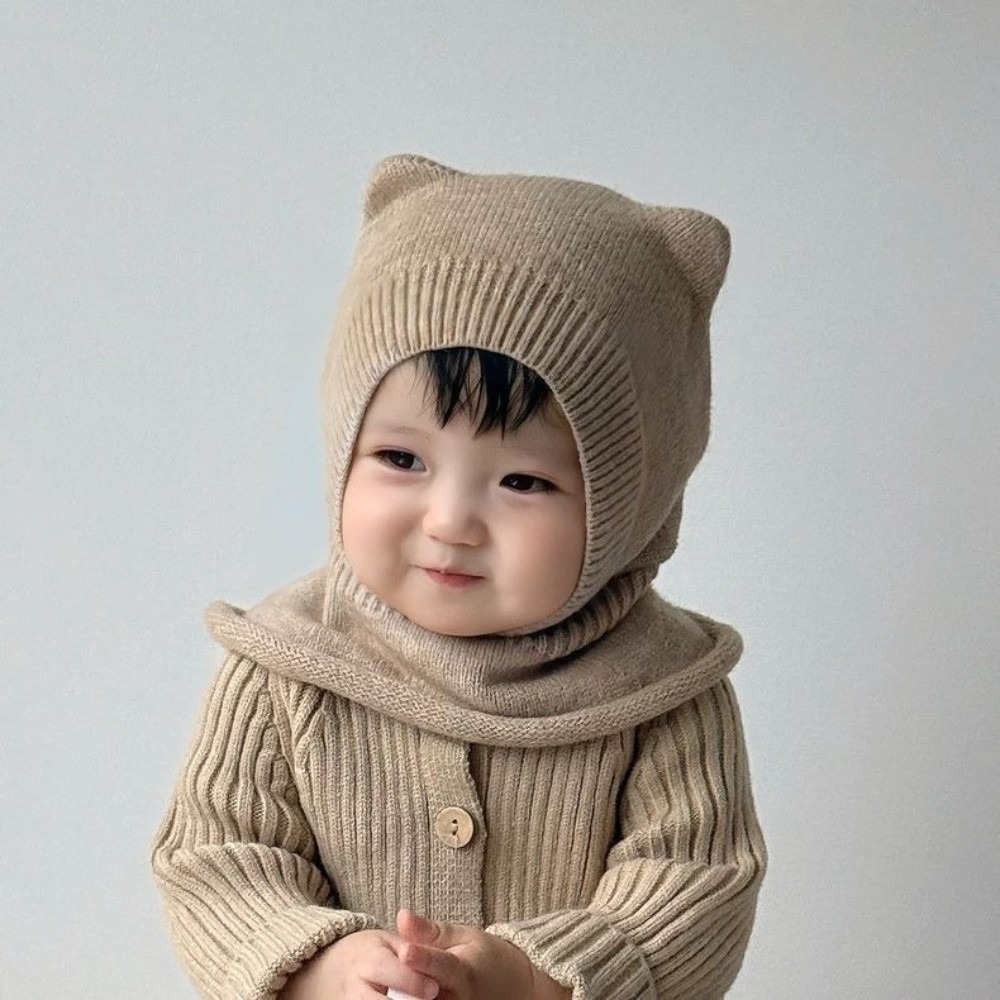 Новая теплая шерстяная детская – обзор и цена Wool Balaclava Knit