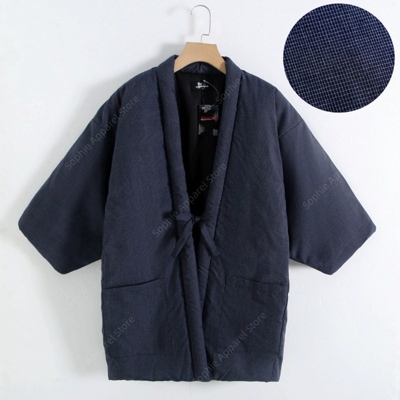 Зимняя мужская куртка Hanten в – обзор и цена Traditional Winter Japanese Clothing